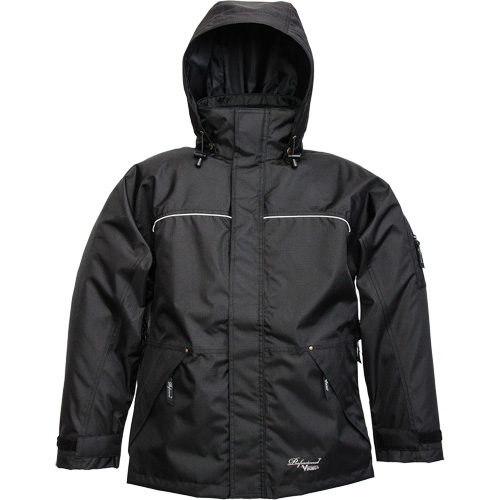 Manteau trilobal Thor 300D, Polyester, 2T-Grand, Noir Helyx Safety & Industrial Supplies
