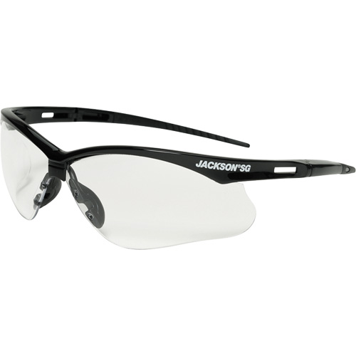 Lunettes de s&eacute;curit&eacute;, Lentille Transparent, Antibu&eacute;e, ANSI Z87+/R&eacute;pond ou surpasse la norme CSA Z94.3 Helyx Safety & Industrial Supplies
