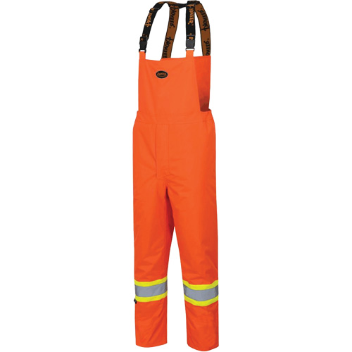 5053 The Rock 300D Insulated Bib Pants, Polyester, Small, High Visibility Orange Helyx Safety & Industrial Supplies