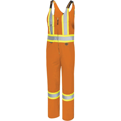 6617T Overalls, Polyester, 40, High Visibility Orange Helyx Safety & Industrial Supplies