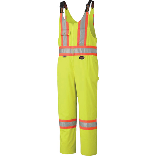 6616 Overalls, Poly-Cotton, 36, High Visibility Lime-Yellow Helyx Safety & Industrial Supplies