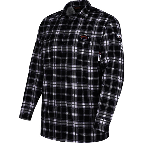 5781 Chemise de s&eacute;curit&eacute; Flame-Gard 100 % coton, Petit, Multicolore Helyx Safety & Industrial Supplies
