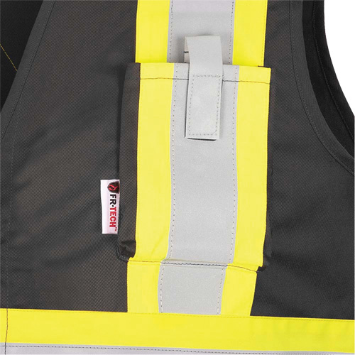 7729 Veste r&eacute;sistante aux arcs &eacute;lectriques FR-Tech, Petit, Noir, 10 cal/cm² Helyx Safety & Industrial Supplies