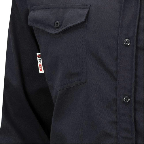 7742 Chemise de s&eacute;curit&eacute; ignifug&eacute;e FR-Tech, Petit, Bleu marin Helyx Safety & Industrial Supplies