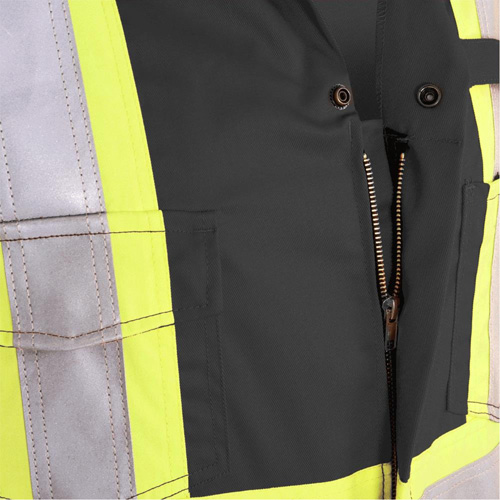 7702BKT Combinaison FR-Tech contre les arcs, Taille 40 (grand taille), Noir, 10 cal/cm² Helyx Safety & Industrial Supplies