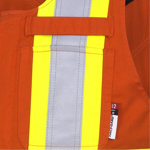 7712 Combinaison ignifuge FR-Tech, Petit, Orange haute visibilit&eacute; Helyx Safety & Industrial Supplies