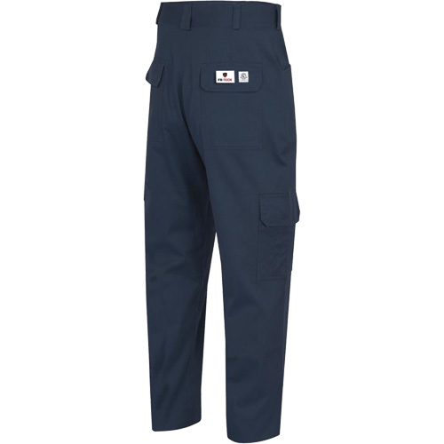 7762 Pantalon cargo de s&eacute;curit&eacute; r&eacute;sistant aux arcs &eacute;lectriques FR-Tech 88/12, Tour de taille 30, Entrejambe 32 Helyx Safety & Industrial Supplies