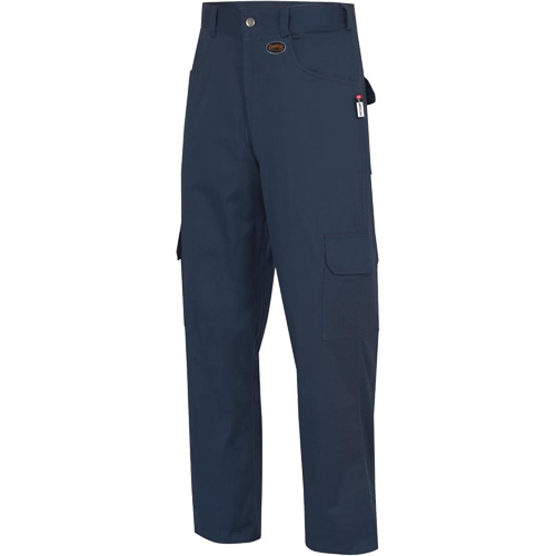 7762 Pantalon cargo de s&eacute;curit&eacute; r&eacute;sistant aux arcs &eacute;lectriques FR-Tech 88/12, Tour de taille 30, Entrejambe 32 Helyx Safety & Industrial Supplies
