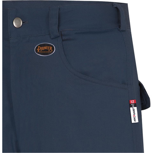 7762 Pantalon cargo de s&eacute;curit&eacute; r&eacute;sistant aux arcs &eacute;lectriques FR-Tech 88/12, Tour de taille 30, Entrejambe 32 Helyx Safety & Industrial Supplies