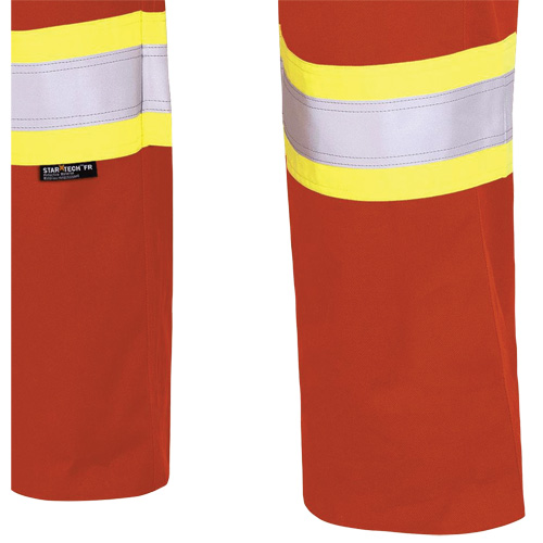 7765 FR-Tech&reg; 88/12 Arc Rated High-Visibility Safety Cargo Pants, 32, x 34, High Visibility Orange, 10 cal/cm² Helyx Safety & Industrial Supplies