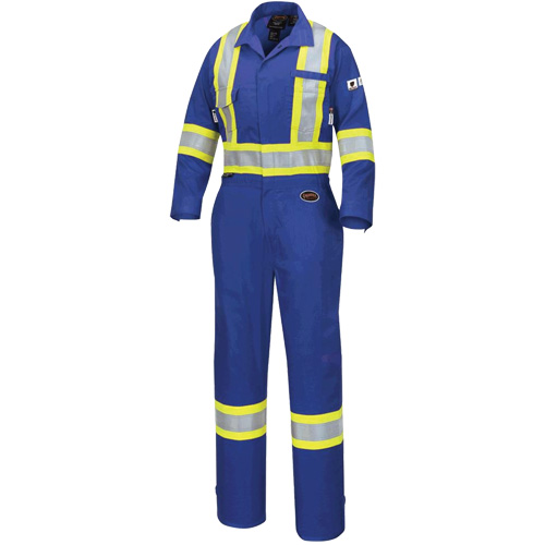 7704W FR-Tech&reg; Women's FR/Arc-Rated Coveralls, Size X-Small, Royal Blue, 10 cal/cm² Helyx Safety & Industrial Supplies