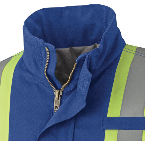 5523 Manteau de s&eacute;curit&eacute; ignifuge, Petit, Bleu royal, 58 cal/cm² Helyx Safety & Industrial Supplies