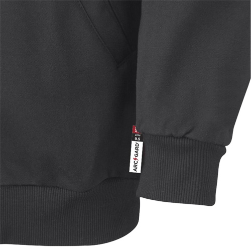 337 Capuche &agrave; fermeture &eacute;clair ignifug&eacute;e, Hommes, T-petit, Noir, 22 cal/cm² Helyx Safety & Industrial Supplies