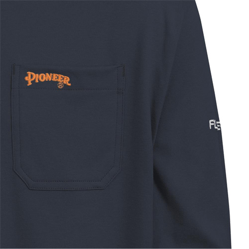 339SFA Flame-Resistant Long-Sleeved Safety Shirt, Small, High Visibility Orange Helyx Safety & Industrial Supplies