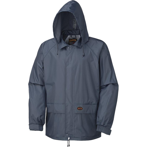 883 Rain Suit, Polyester/PVC, Small, Navy Blue Helyx Safety & Industrial Supplies