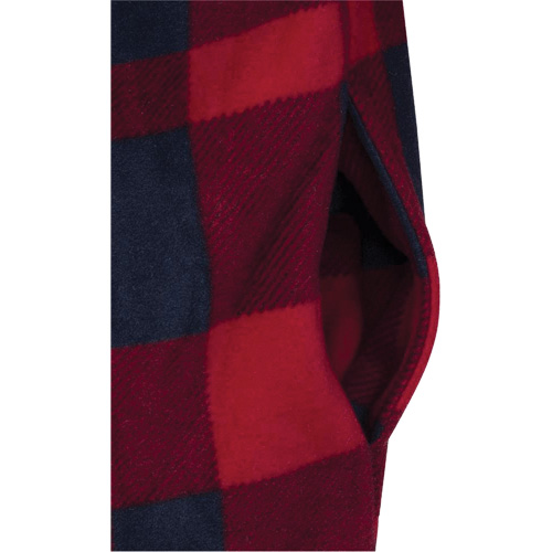 415RB Quilted Hooded Shirt, Men's, Small, Multi-Colour Helyx Safety & Industrial Supplies