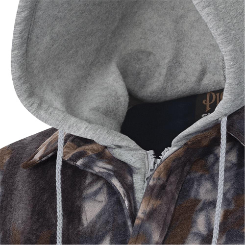 415CM Quilted Hooded Shirt, Men's, X-Small, Multi-Colour Helyx Safety & Industrial Supplies