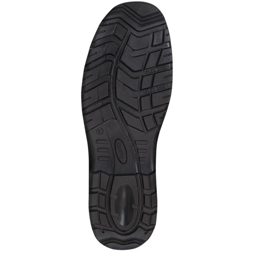 1027 Bottes de travail 8" noires, Cuir, Embout Acier, Taille 10 Helyx Safety & Industrial Supplies