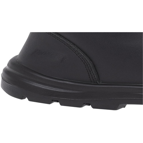 1027 Bottes de travail 8" noires, Cuir, Embout Acier, Taille 10 Helyx Safety & Industrial Supplies