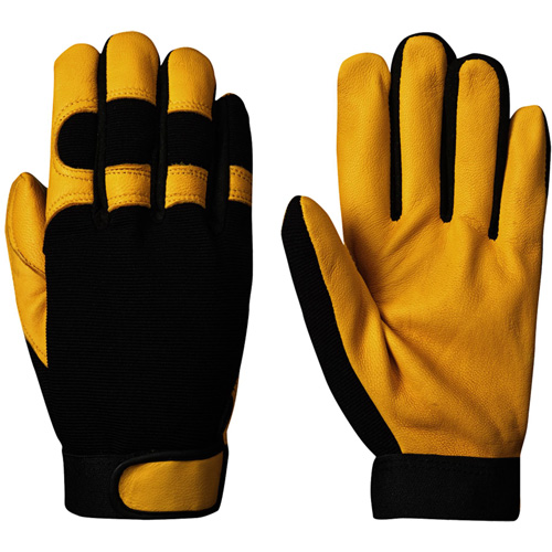 890 Gants ergonomiques de m&eacute;canicien, Paume Cuir fleur de ch&egrave;vre, Taille Petit Helyx Safety & Industrial Supplies