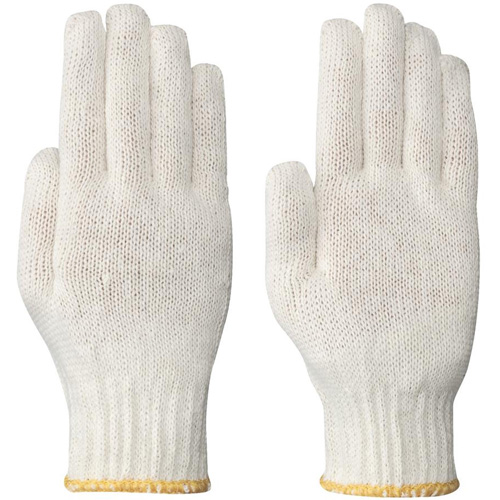 541 Knitted Liner Gloves, Poly/Cotton, Large Helyx Safety & Industrial Supplies