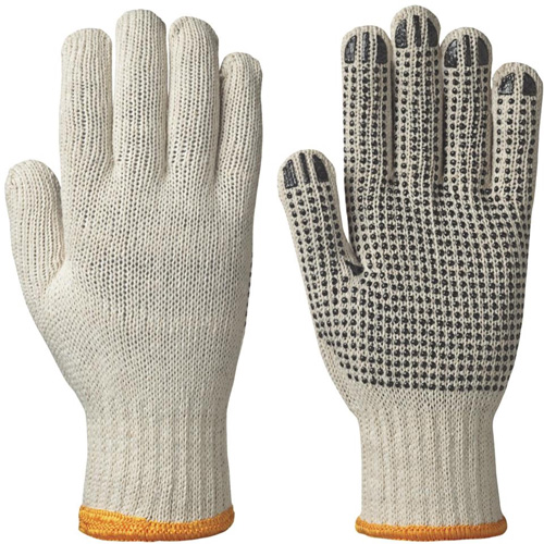 501 Gants tricot&eacute;s &agrave; points sur la paume, Poly/coton, Petit Helyx Safety & Industrial Supplies