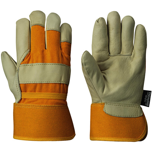 632 Insulated Fitter's Gloves, One Size, Grain Cowhide Palm, Boa Inner Lining Helyx Safety & Industrial Supplies