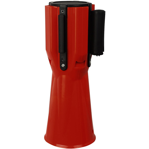2308 Capuchon pour c&ocirc;ne de signalisation avec ruban de 10' pour barricade Helyx Safety & Industrial Supplies