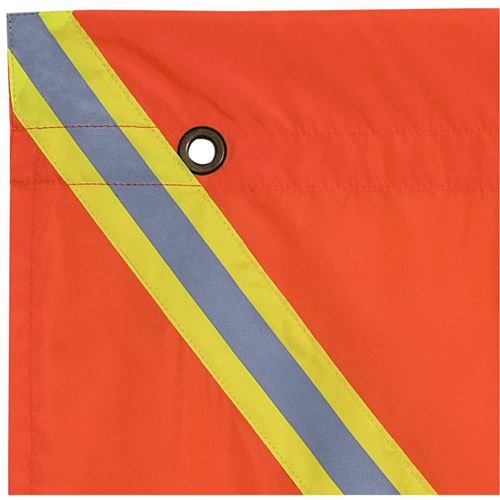353 Flag with Reflective Tape, Polyester Helyx Safety & Industrial Supplies