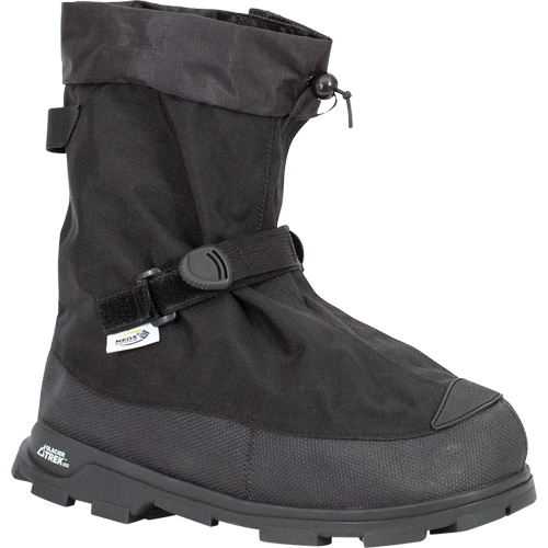 Voyager Glacier Trek Cleats Overshoes with Heels, Nylon/Polyurethane, Buckle, Fits Men's 5 - 6.5/Women's 6 - 8 Helyx Safety & Industrial Supplies
