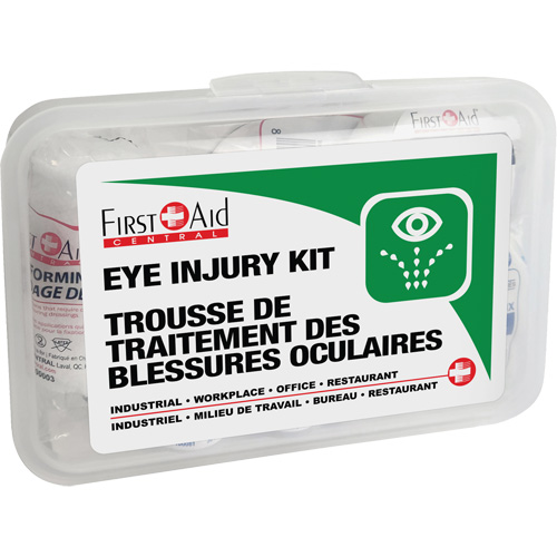 Eye Injury Kit, Plastic B Helyx Safety & Industrial Supplies