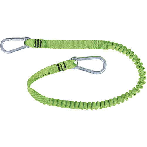 TT-9902 Slim Line Tool Tether Harness Lanyard, Fixed Length, Dual Carabiner Helyx Safety & Industrial Supplies