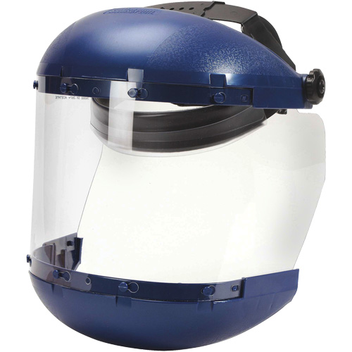Masque protecteur avec coque double de la s&eacute;rie 380 Premium, Ac&eacute;tate, Suspension Rochet Helyx Safety & Industrial Supplies