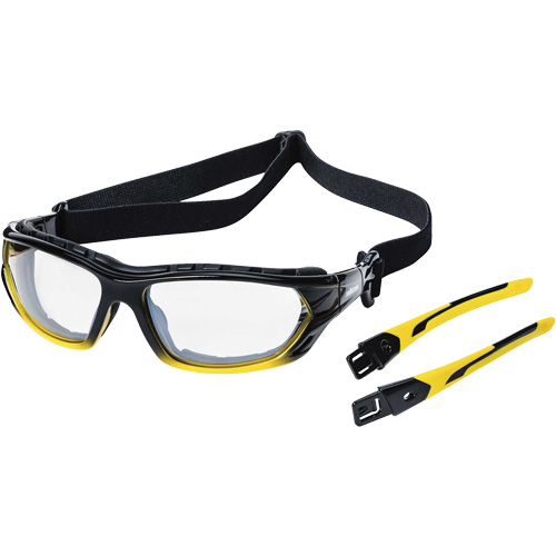 XPS530 Sealed Safety Glasses, Indoor/Outdoor Lens, Anti-Scratch, ANSI Z87+/Meets/Exceeds CSA Z94.3 Helyx Safety & Industrial Supplies