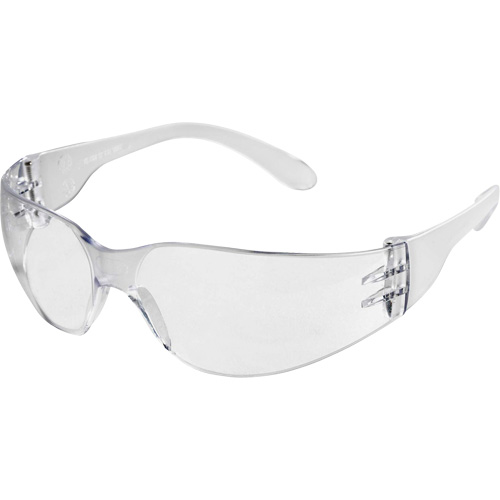 X300 Safety Glasses, Clear Lens, Anti-Scratch, ANSI Z87+/Meets/Exceeds CSA Z94.3 Helyx Safety & Industrial Supplies