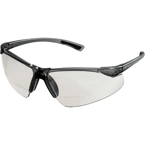 XM340RX Safety Glasses with 2X Magnification, Clear Lens, Anti-Scratch, ANSI Z87+/Meets/Exceeds CSA Z94.3 Helyx Safety & Industrial Supplies
