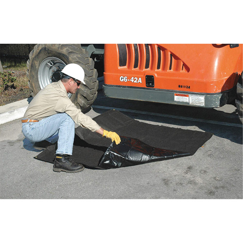 Toile Tarp ultra-absorbante, 10' la x 10' lo Helyx Safety & Industrial Supplies