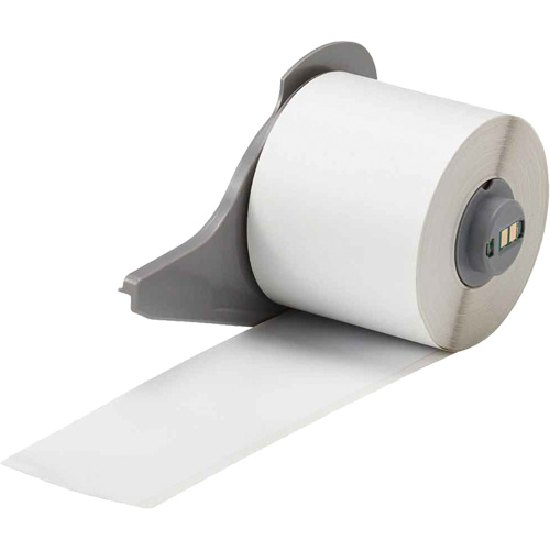 Ruban adh&eacute;sif permanent toutes saisons pour &eacute;tiquettes, Vinyle, Blanc, Largeur de 2" Helyx Safety & Industrial Supplies