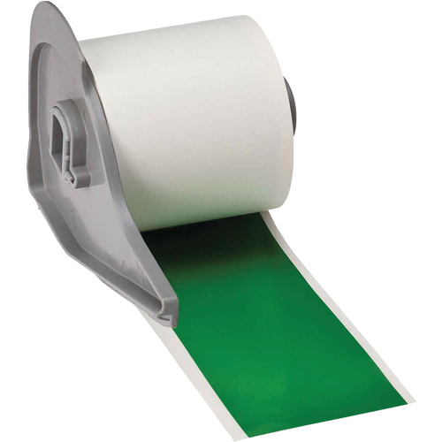 Ruban adh&eacute;sif permanent toutes saisons pour &eacute;tiquettes, Vinyle, Vert, Largeur de 2" Helyx Safety & Industrial Supplies