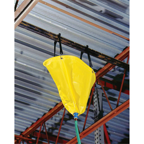 Ultra-Drip Diverter&reg; Pipe Drip Diverter, 1.5" L x 1.5" W, Vinyl Helyx Safety & Industrial Supplies