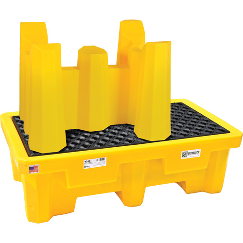 Ultra-Drum Rack Containment Systems 1 baril, 52" lo x 49,5" la x 29" ha, 66 gal. US Capacit&eacute; Helyx Safety & Industrial Supplies