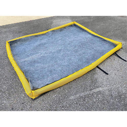 Petit tampon Ultra-Filter, Capacit&eacute; 0,8 gal. US, 2,5' la x 2' lo x 3" h, Paroi en mousse Helyx Safety & Industrial Supplies