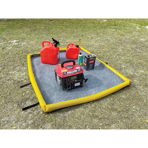 Petit tampon Ultra-Filter, Capacit&eacute; 0,8 gal. US, 2,5' la x 2' lo x 3" h, Paroi en mousse Helyx Safety & Industrial Supplies
