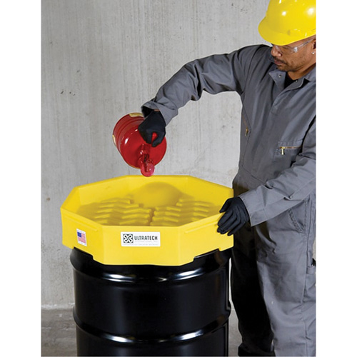 Bung Access Ultra-Drum Funnel&reg; with Spout Helyx Safety & Industrial Supplies