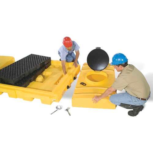 R&eacute;servoir dexpansion pour Ultra-Modular IBC Spill Pallets Helyx Safety & Industrial Supplies