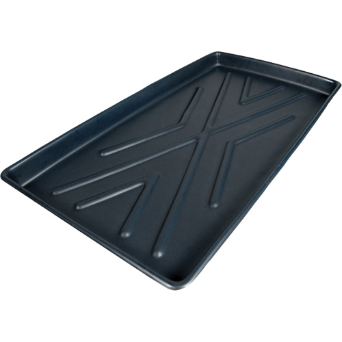 Single-Tray Ultra-Rack Containment Tray&reg;, 44" L x 23.5" W x 2.8" H, 8 US gal. Spill Capacity Helyx Safety & Industrial Supplies