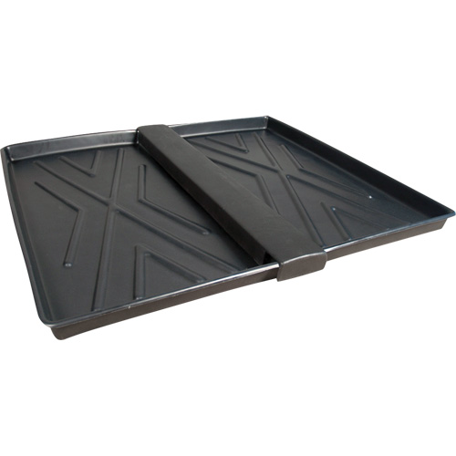 Double-Tray Ultra-Rack Containment Tray&reg;, 48" L x 44" W x 2.8" H, 16 US gal. Spill Capacity Helyx Safety & Industrial Supplies