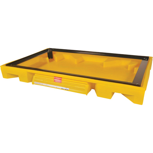 Double Drum Ultra-Safety Cabinet Bladder System, 63" lo x 38,5" la x 6,3" h, Capacit&eacute; de charge 3000 lb Helyx Safety & Industrial Supplies
