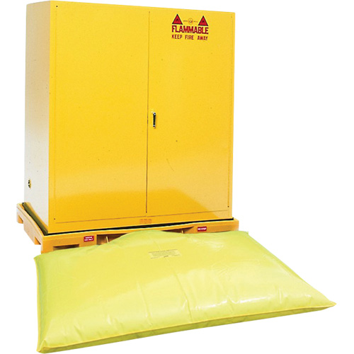 Double Drum Ultra-Safety Cabinet Bladder System, 63" lo x 38,5" la x 6,3" h, Capacit&eacute; de charge 3000 lb Helyx Safety & Industrial Supplies