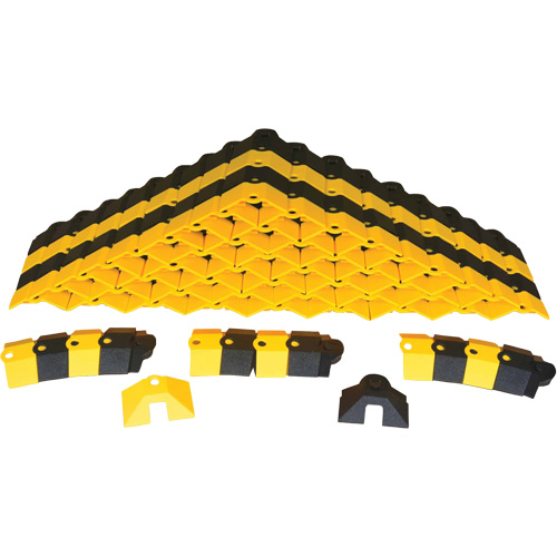 24-Foot Bulk Box Ultra-Sidewinder Cable Protection System&reg;, 288" x 9.8" x 1.4", 2000 lbs. (1 tons) Helyx Safety & Industrial Supplies